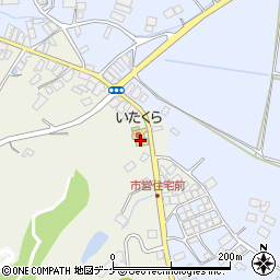 板倉酒店周辺の地図