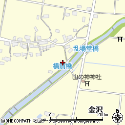 山形県新庄市金沢1222-2周辺の地図