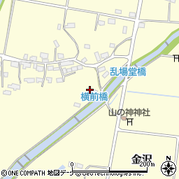 山形県新庄市金沢1215周辺の地図