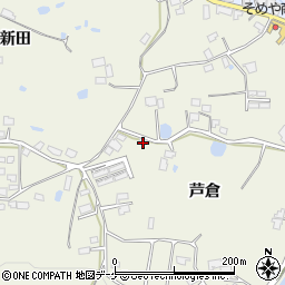 宮城県登米市石越町南郷芦倉102-20周辺の地図