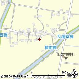 山形県新庄市金沢1184周辺の地図