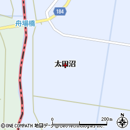 岩手県一関市花泉町永井太田沼周辺の地図