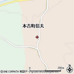 宮城県気仙沼市本吉町信夫48周辺の地図