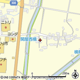 山形県新庄市金沢1165周辺の地図