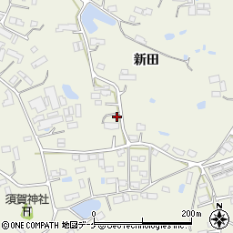 宮城県登米市石越町南郷新田154周辺の地図