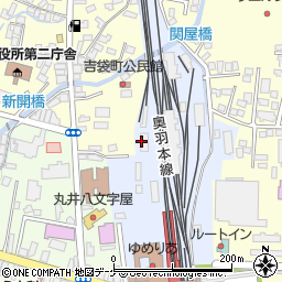 新庄観光協会周辺の地図