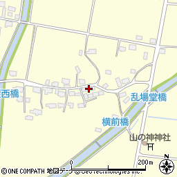 山形県新庄市金沢1186周辺の地図