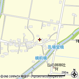山形県新庄市金沢589-2周辺の地図