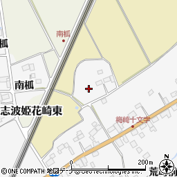 宮城県栗原市志波姫北郷十文字122周辺の地図