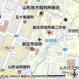 日高見税理士法人新庄支社周辺の地図