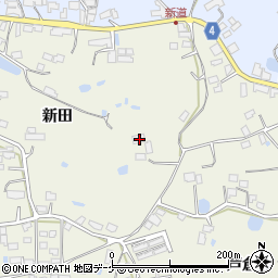 宮城県登米市石越町南郷新田54周辺の地図
