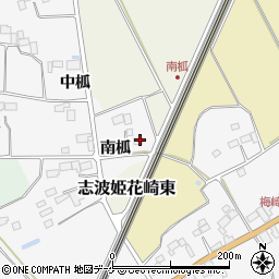 宮城県栗原市志波姫北郷南柧周辺の地図