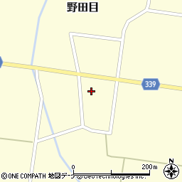 山形県鶴岡市野田目家ノ腰47周辺の地図