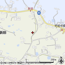 宮城県登米市石越町南郷新田45周辺の地図