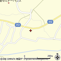 山形県新庄市金沢229周辺の地図