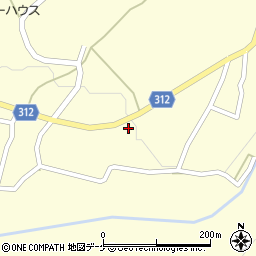 山形県新庄市金沢243周辺の地図