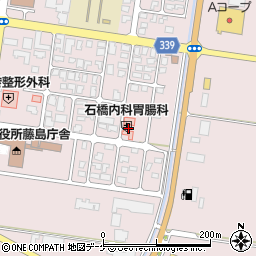 石橋内科胃腸科医院周辺の地図