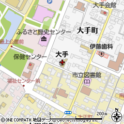 日本キリスト教団新庄教会周辺の地図