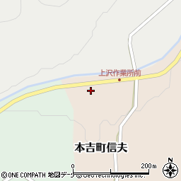 宮城県気仙沼市本吉町信夫25周辺の地図