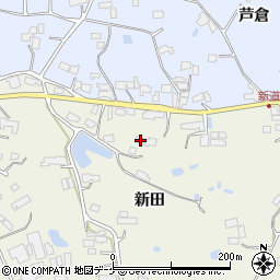 宮城県登米市石越町南郷新田123周辺の地図