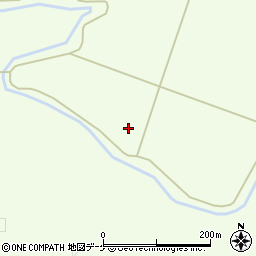 宮城県栗原市築館（城生野城裏）周辺の地図