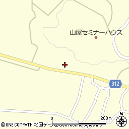 山形県新庄市金沢329周辺の地図