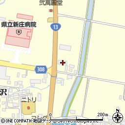 山形県新庄市金沢737周辺の地図