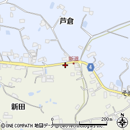 宮城県登米市石越町南郷新田30周辺の地図