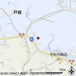 宮城県登米市石越町北郷芦倉134周辺の地図