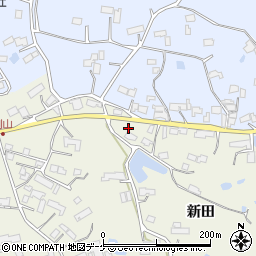 宮城県登米市石越町南郷新田129周辺の地図