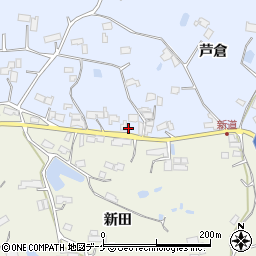 宮城県登米市石越町北郷芦倉39周辺の地図