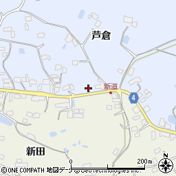 宮城県登米市石越町北郷芦倉45周辺の地図