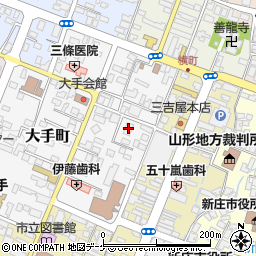 東北労働金庫新庄支店周辺の地図