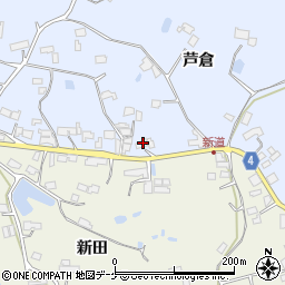 宮城県登米市石越町北郷芦倉42周辺の地図