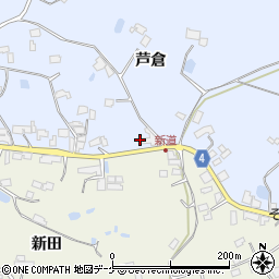 宮城県登米市石越町北郷芦倉47周辺の地図