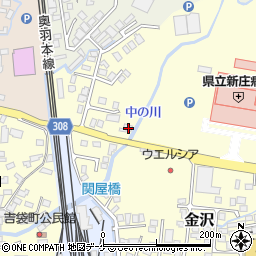 山形県新庄市金沢850周辺の地図