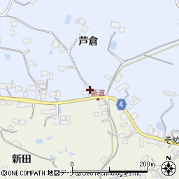 宮城県登米市石越町北郷芦倉46周辺の地図