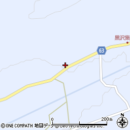 山形県最上郡最上町黒澤37周辺の地図