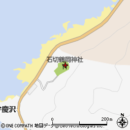 石切鶴岡神社周辺の地図
