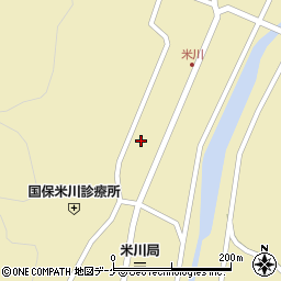 宮城県登米市東和町米川町58周辺の地図