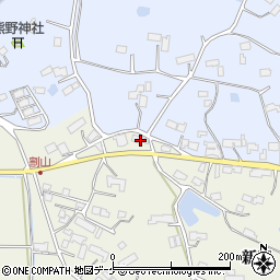 宮城県登米市石越町南郷新田133周辺の地図