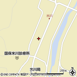 宮城県登米市東和町米川町57周辺の地図