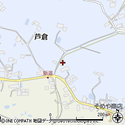 宮城県登米市石越町北郷芦倉124周辺の地図