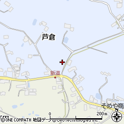 宮城県登米市石越町北郷芦倉122周辺の地図