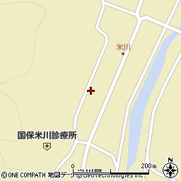 宮城県登米市東和町米川町55周辺の地図