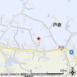 宮城県登米市石越町北郷芦倉37周辺の地図