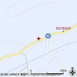 山形県最上郡最上町黒澤31周辺の地図