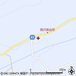 山形県最上郡最上町黒澤24周辺の地図