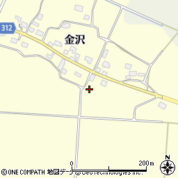 山形県新庄市金沢4205周辺の地図