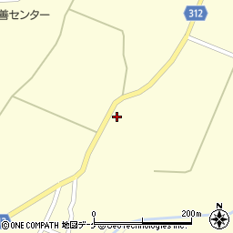 山形県新庄市金沢116周辺の地図